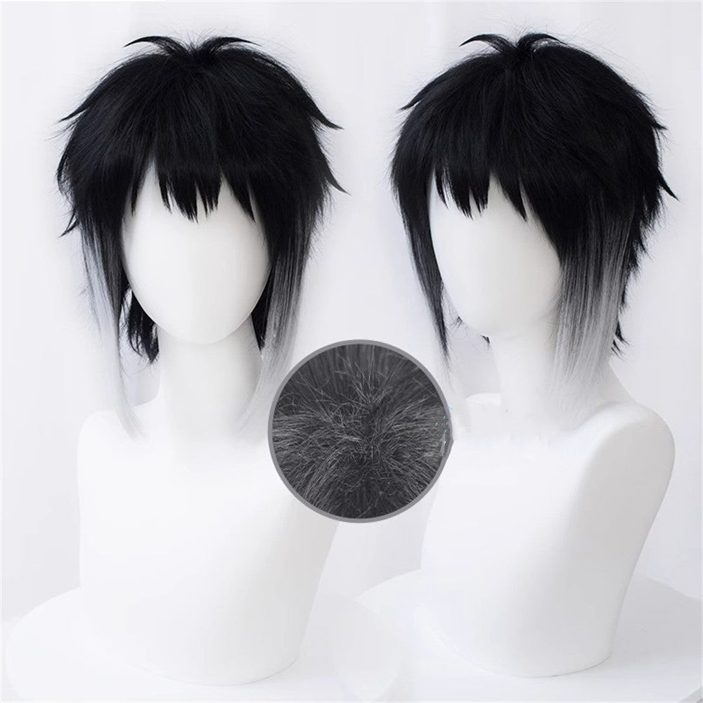 【In Stock】Anime Bungo Stray Dogs Cosplay Ryūnosuke Akutagawa Cosplay Wig