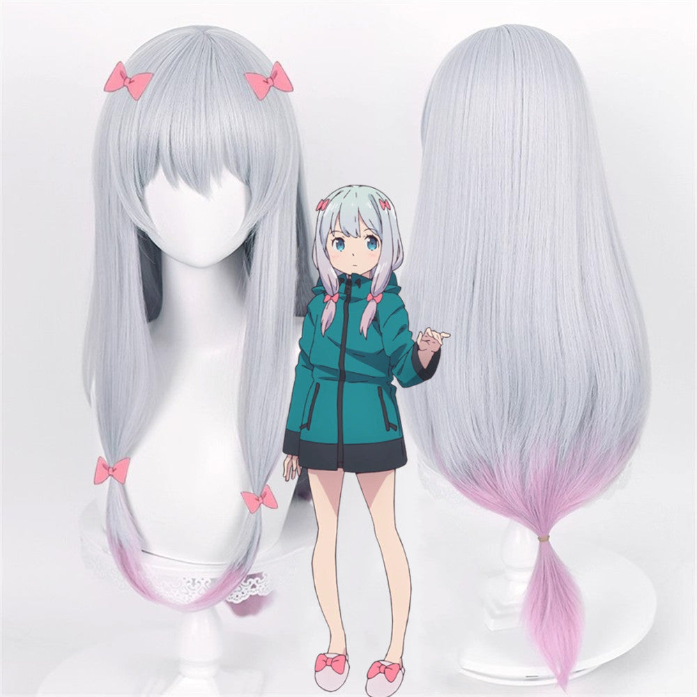 【In Stock】Anime Eromanga Sensei Cosplay Sagiri Izumi Cosplay Wig