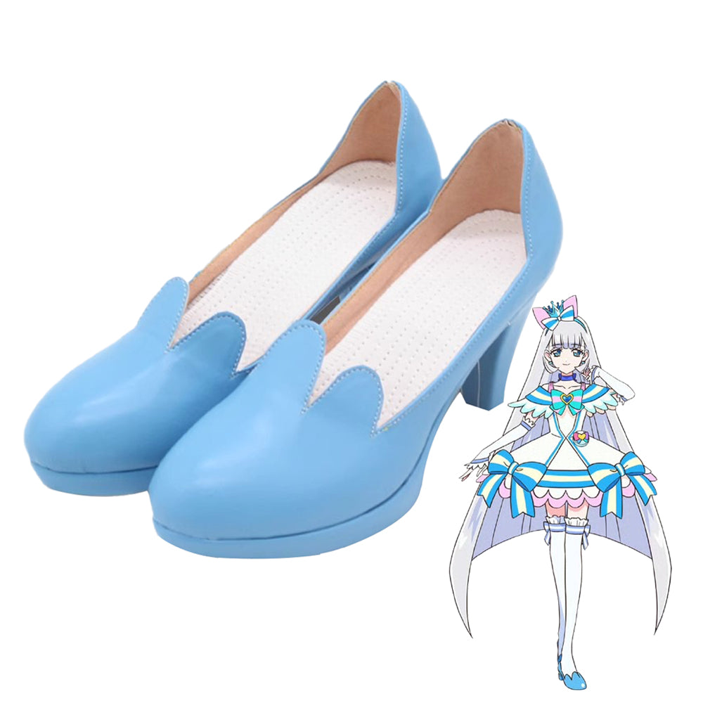 Anime Pretty Cure Wonderful Cosplay Nekoyashiki Yuki Cosplay Shoes