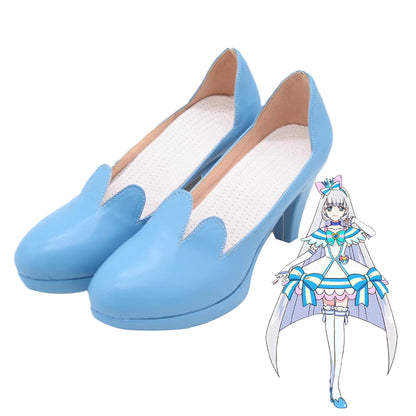 Anime Pretty Cure Wonderful Cosplay Nekoyashiki Yuki Cosplay Shoes