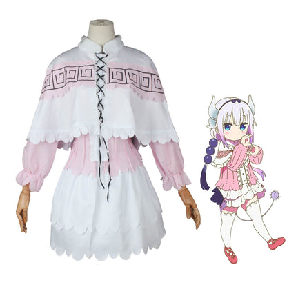 【In Stock】Anime Miss Kobayashi's Dragon Maid Cosplay Kanna Cosplay Costume