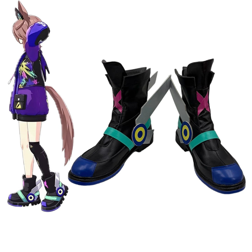 Game Uma Musume Pretty Derby Cosplay Narita Taishin (Mecha) Cosplay Shoes