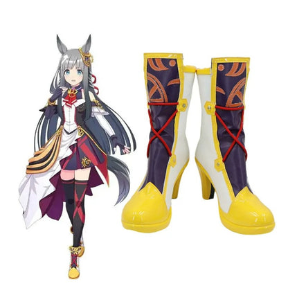 Game Uma Musume Pretty Derby Cosplay クロノジェネシス Chrono Genesis Cosplay Shoes