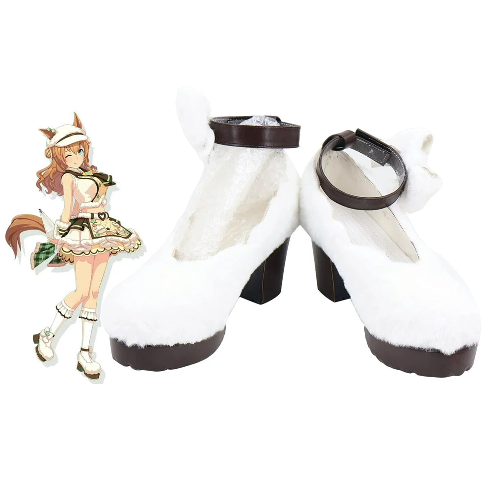 Game Uma Musume Pretty Derby Cosplay Taiki Shuttle (Valentine) Cosplay Shoes