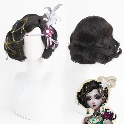【In Stock】Game Identity Ⅴ Cosplay Michiko Geisha : Red Butterfly Cosplay Wig