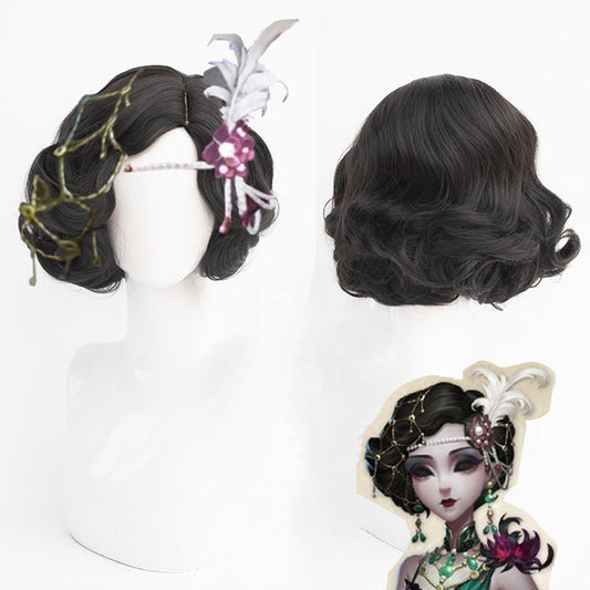 【In Stock】Game Identity Ⅴ Cosplay Michiko Geisha : Red Butterfly Cosplay Wig