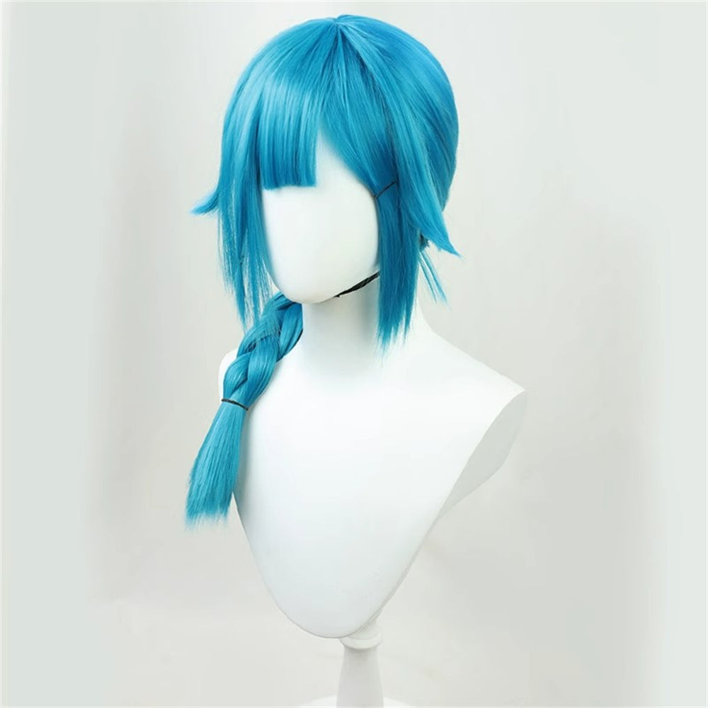 【In Stock】Game League of Legends Cosplay Childhood Jinx Cosplay Wig