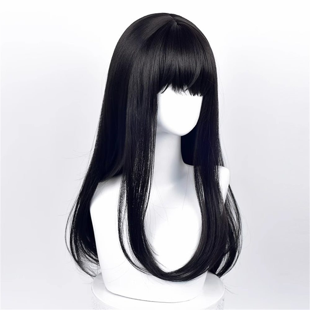 【In Stock】Anime Chainsaw Man Cosplay Asa Mitaka Cosplay Wig