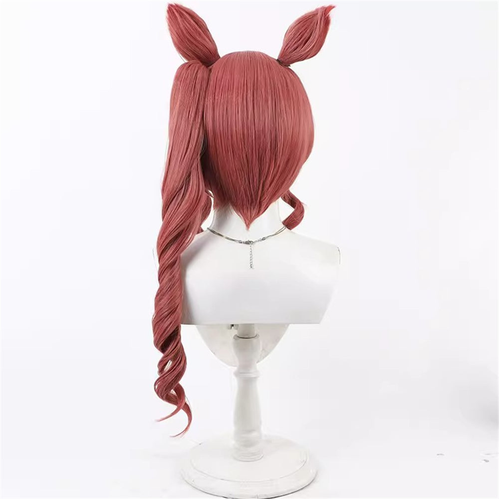 【In Stock】Game Umamusume:Pretty Derby Cosplay ノルンエース Norn Ace Cosplay Wig With Ears and Tail