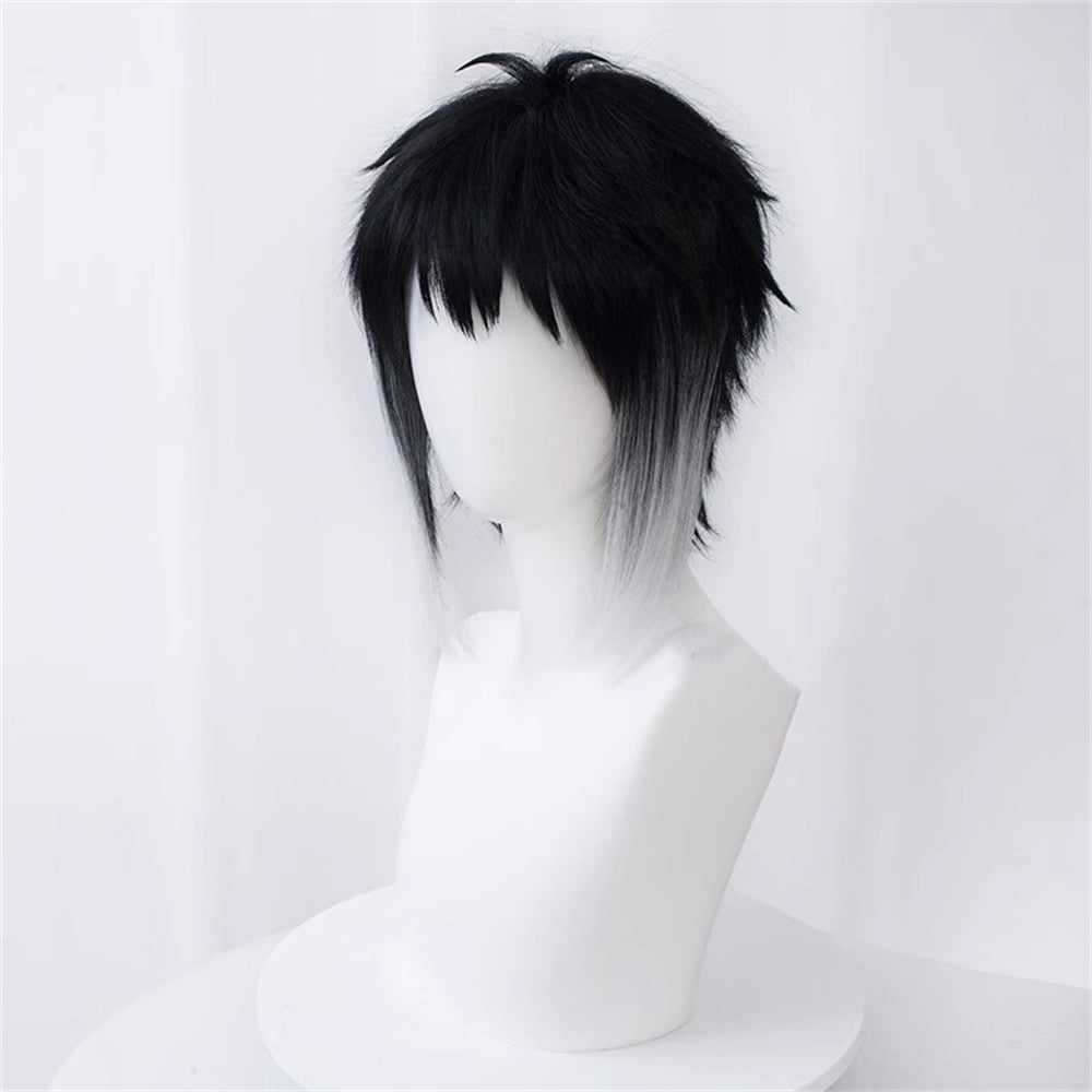 【In Stock】Anime Bungo Stray Dogs Cosplay Ryūnosuke Akutagawa Cosplay Wig
