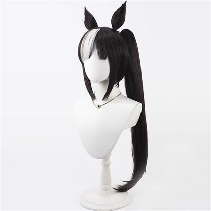 【In Stock】Game Umamusume:Pretty Derby Cosplay Swimwear ホッコータルマエ Hokko Tarumae Cosplay Wig With Ears and Tail