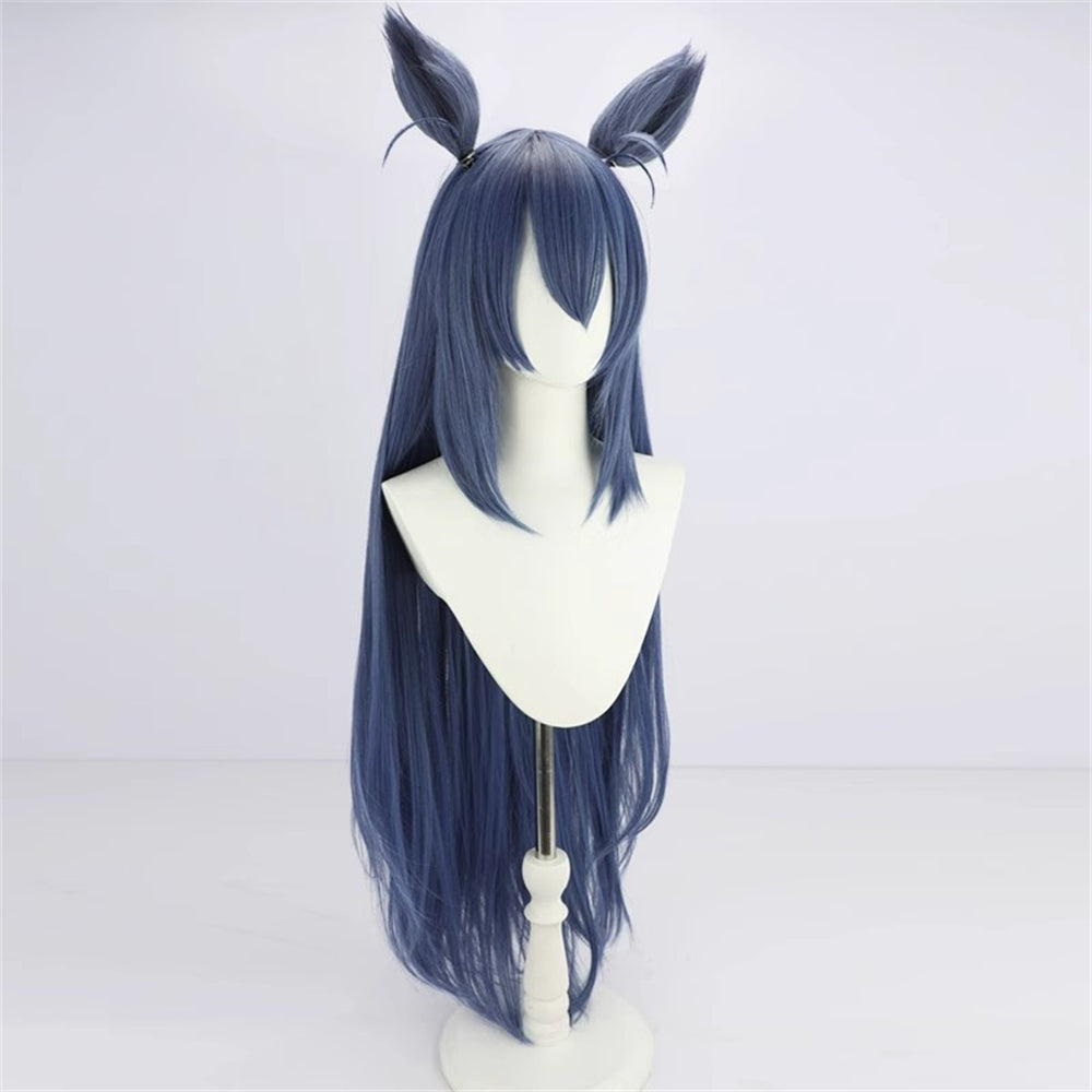 【In Stock】Game Umamusume:Pretty Derby Cosplay ヒシアマゾン Hishi Amazon Cosplay Wig With Ears and Tail