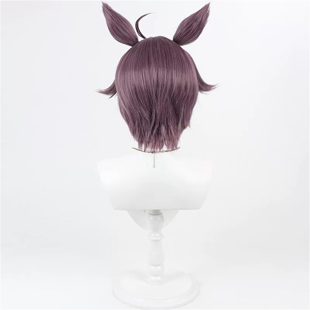 【In Stock】Game Umamusume:Pretty Derby Cosplay ビリーヴ Believe Cosplay Wig With Ears and Tail