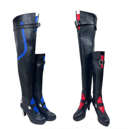 Game Honkai: Star Rail Cosplay Acheron Cosplay Shoes