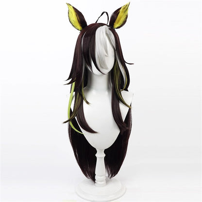 【In Stock】Game Umamusume:Pretty Derby Cosplay ドリームジャーニー Dream Journey Cosplay Wig With Ears and Tail