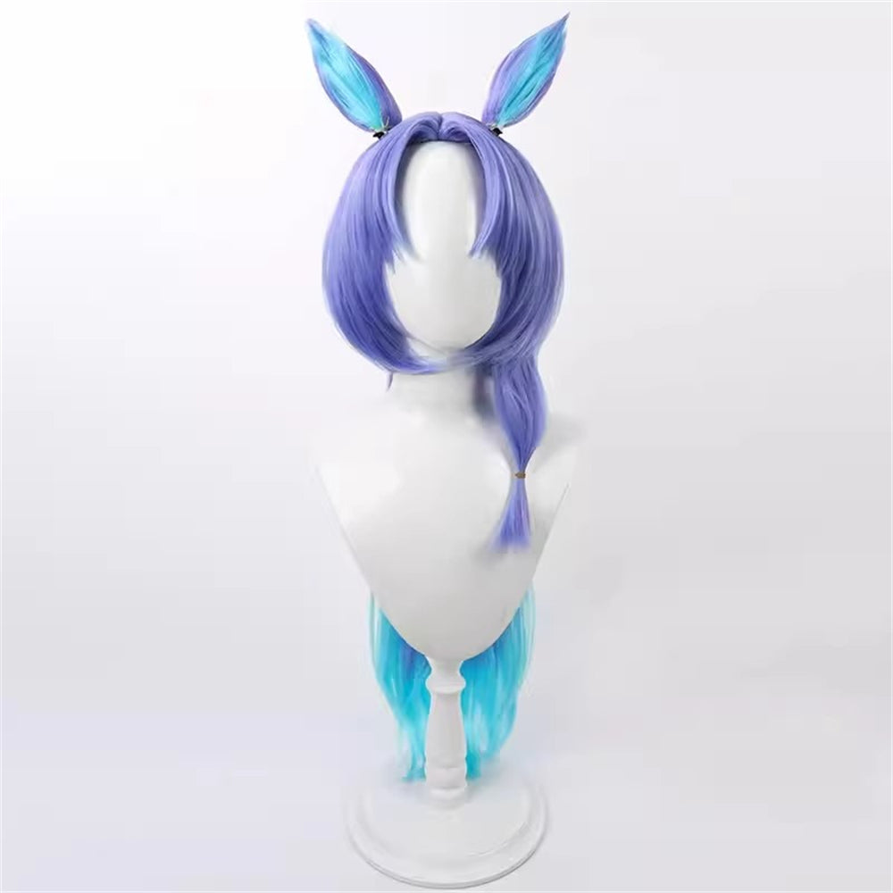 【In Stock】Game Umamusume:Pretty Derby Cosplay ゴドルフィンバルブ Godolphin Barb Cosplay Wig With Ears and Tail