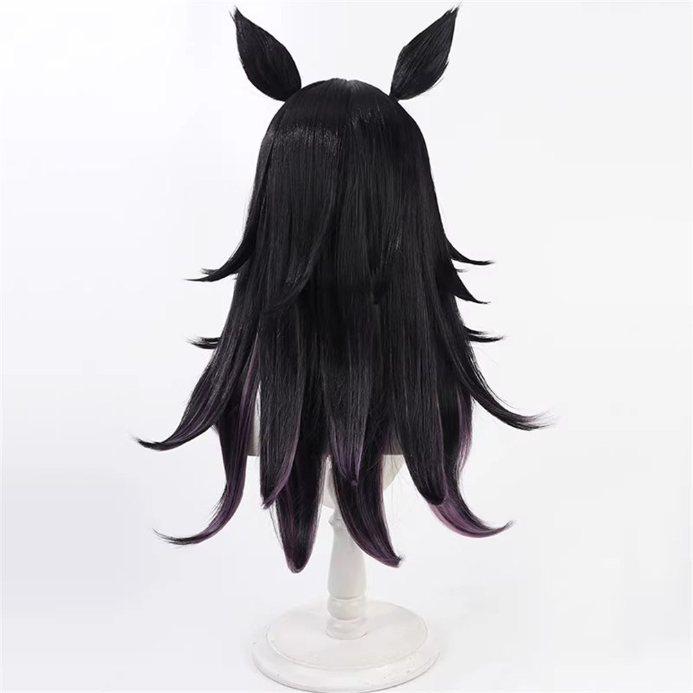 【In Stock】Game Umamusume:Pretty Derby Cosplay フェノーメノ Fenomeno Cosplay Wig With Ears and Tail