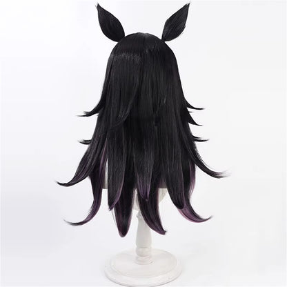 【In Stock】Game Umamusume:Pretty Derby Cosplay フェノーメノ Fenomeno Cosplay Wig With Ears and Tail