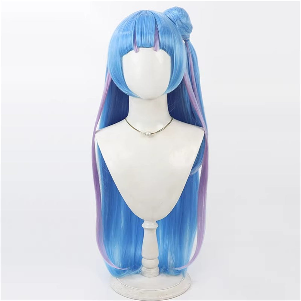 【In Stock】Anime Kimi to Idol Pretty Cure キミとアイドルプリキュア Cosplay Aokaze Nana Cure Wink キュアウインク Cosplay Wig