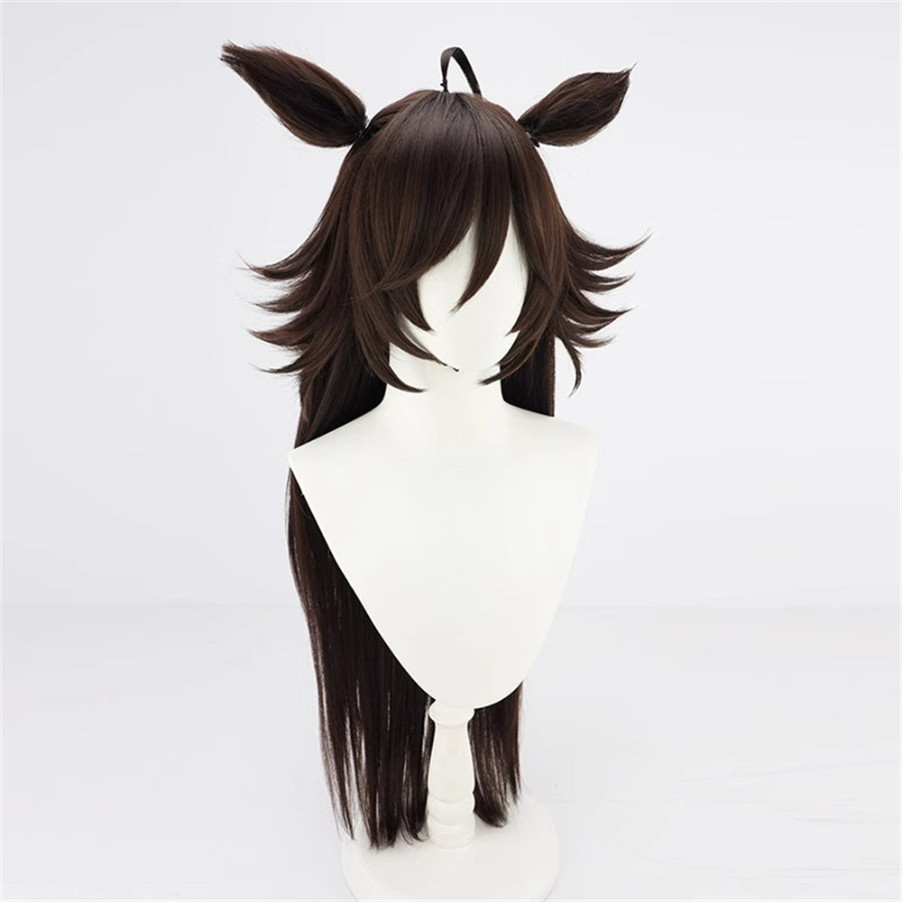 【In Stock】Game Umamusume:Pretty Derby Cosplay ミスターシービー Mr. C.B. Cosplay Wig With Ears and Tail