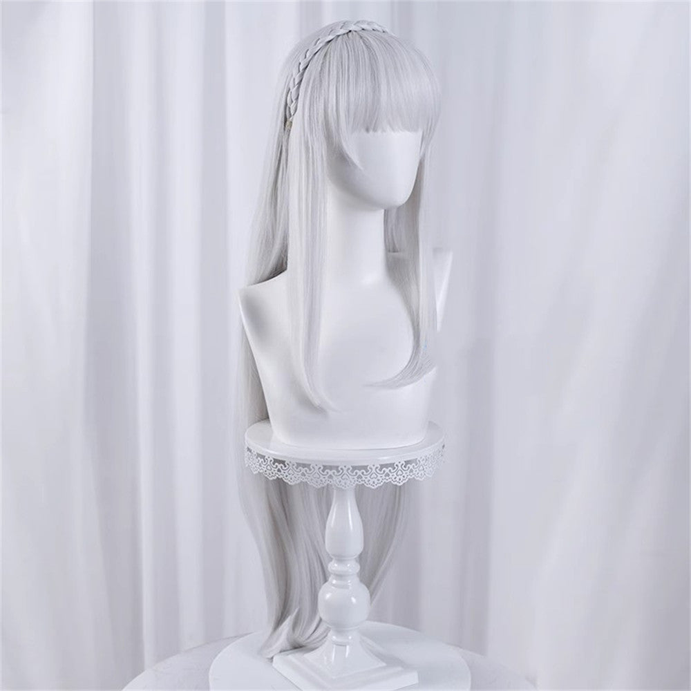 【In Stock】Anime Re:Zero − Starting Life in Another World Cosplay Emilia Cosplay Wig