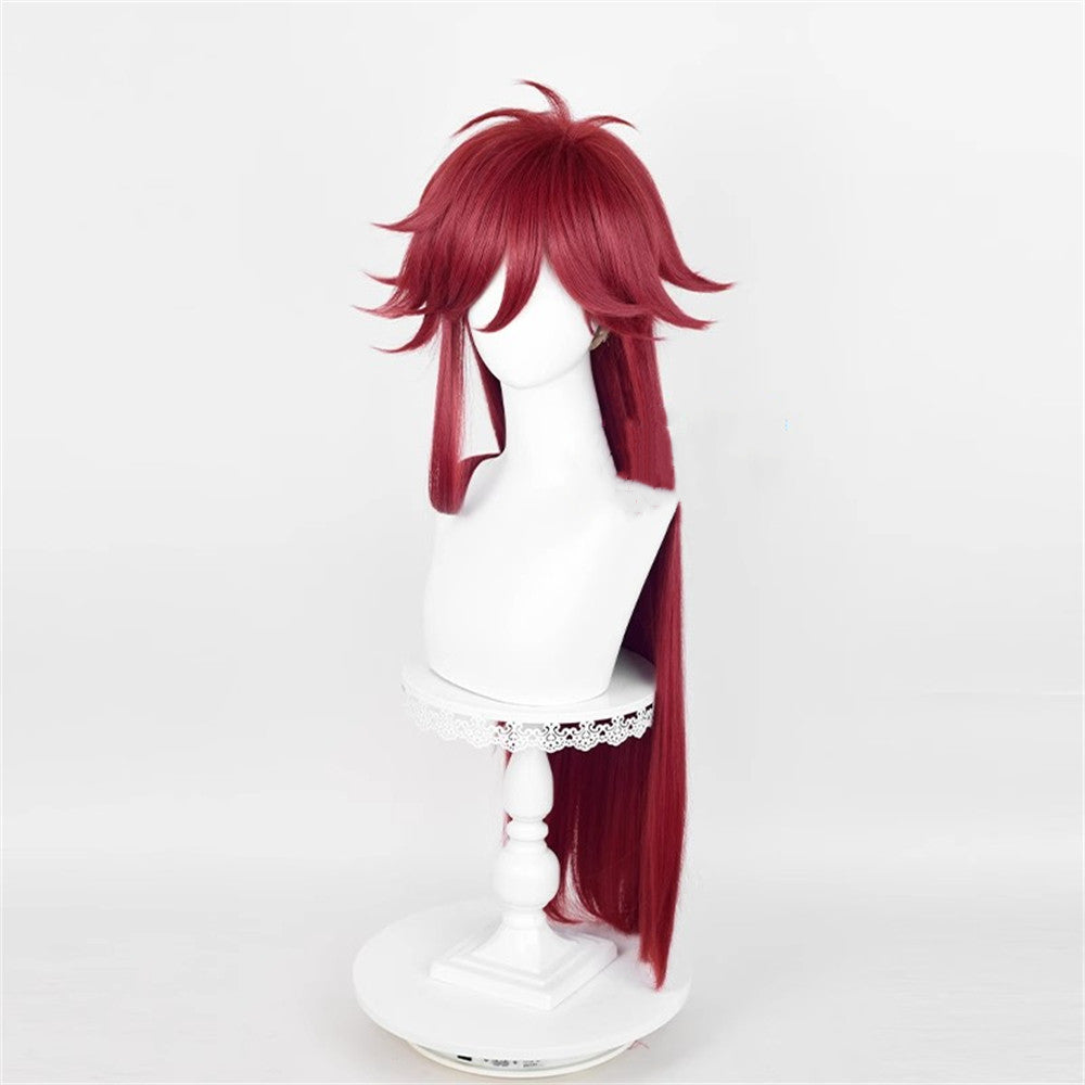 【In Stock】Anime Black Butler Cosplay グレル・サトクリフ Grell Sutcliff Cosplay Wig