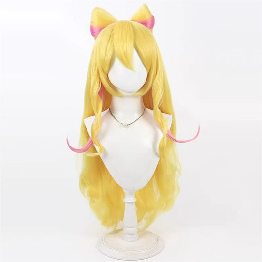 【In Stock】Anime Kimi to Idol Pretty Cure キミとアイドルプリキュア Cosplay Sakura Uta さくら うた Cure Idol キュアアイドル Cosplay Wig