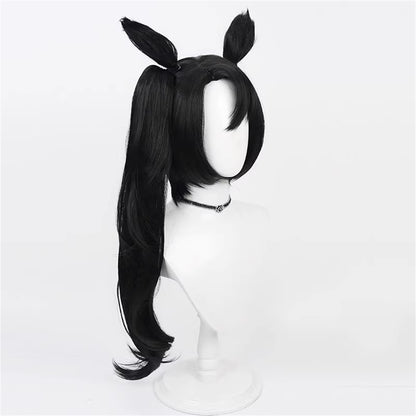 【In Stock】Game Umamusume:Pretty Derby Cosplay サトノクラウン Satono Crown Cosplay Wig With Ears and Tail