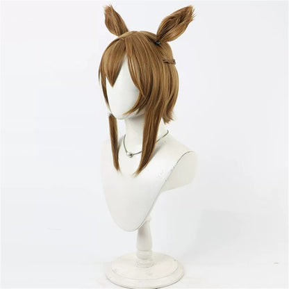 【In Stock】Game Umamusume:Pretty Derby Cosplay Over the Ocean シュヴァルグラン Cheval Grand Cosplay Wig With Ears and Tail