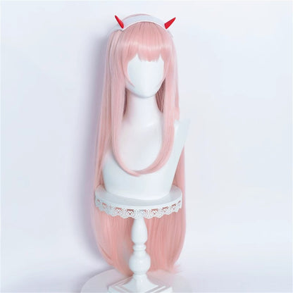 【In Stock】Anime Darling in the Franxx Cosplay 02 Cosplay Wig