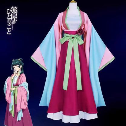 【In Stock】Anime The Apothecary Diaries Cosplay Garden Party Maomao Cosplay Costume - Cosplay Costumes