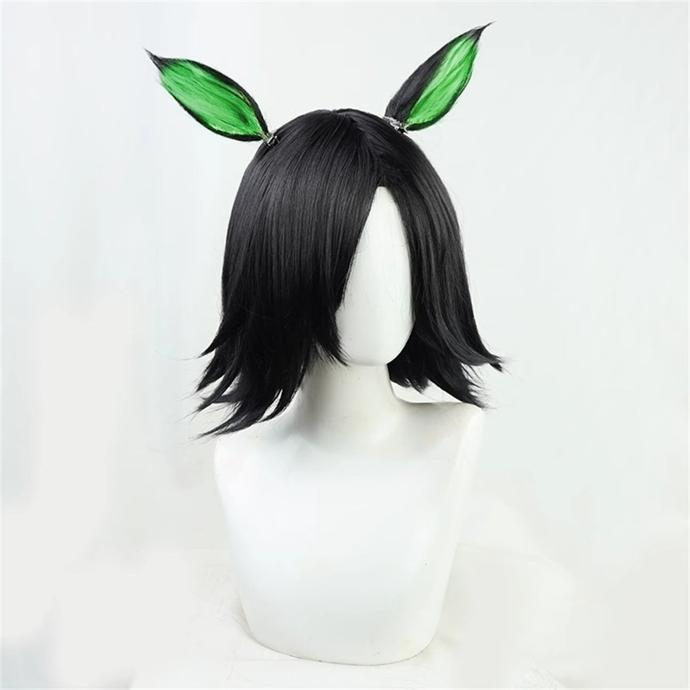 【In Stock】Game Umamusume:Pretty Derby Cosplay ウイニングチケット Winning Ticket Cosplay Wig With Ears and Tail