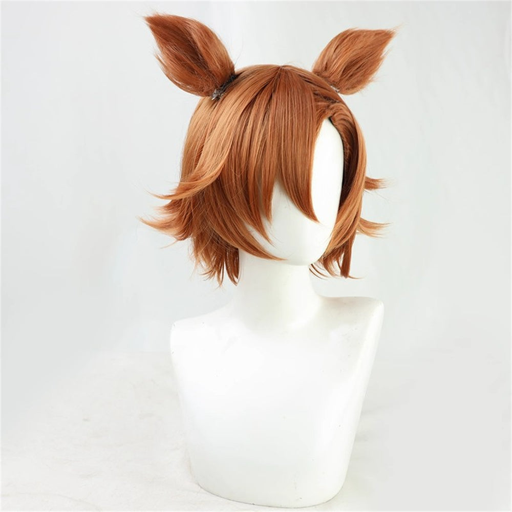 【In Stock】Game Umamusume:Pretty Derby Cosplay テイエムオペラオー T.M. Opera O Cosplay Wig With Ears and Tail