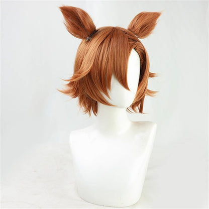 【In Stock】Game Umamusume:Pretty Derby Cosplay テイエムオペラオー T.M. Opera O Cosplay Wig With Ears and Tail