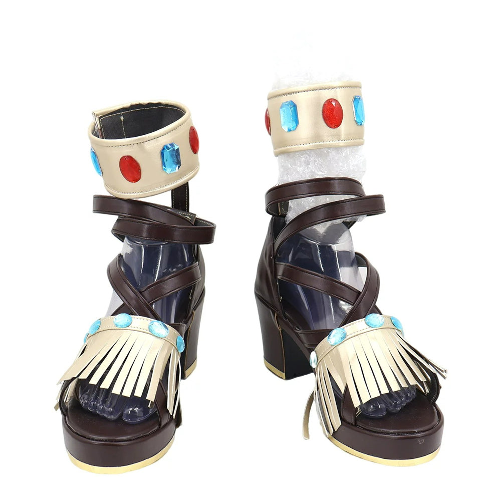 Game Uma Musume Pretty Derby Cosplay リガントーナ Rigantona Cosplay Shoes