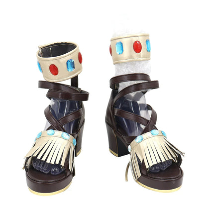 Game Uma Musume Pretty Derby Cosplay リガントーナ Rigantona Cosplay Shoes
