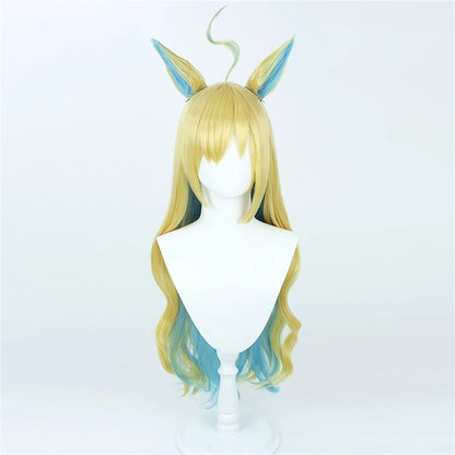 【In Stock】Game Umamusume:Pretty Derby Cosplay ネオユニヴァース Neo Universe Cosplay Wig With Ears and Tail
