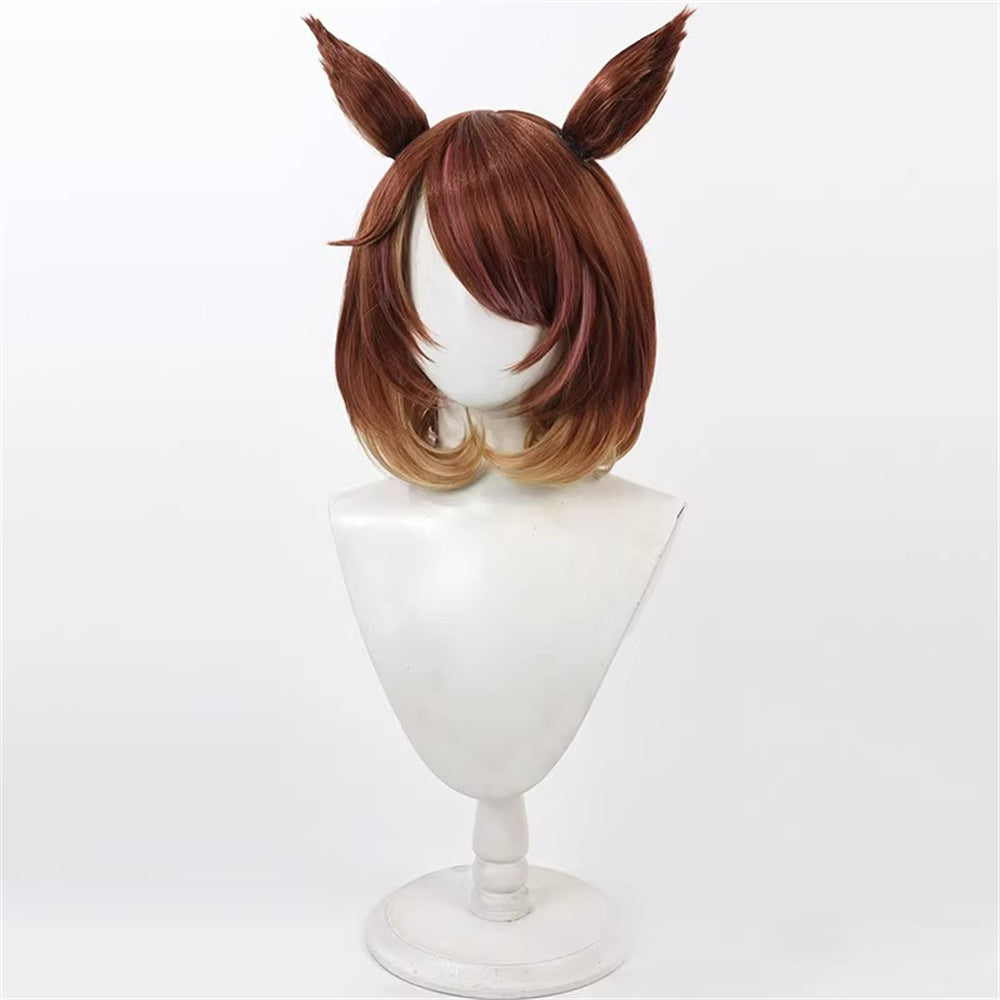 【In Stock】Game Umamusume:Pretty Derby Cosplay ノースフライト North Flight Cosplay Wig With Ears and Tail