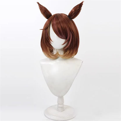 【In Stock】Game Umamusume:Pretty Derby Cosplay ノースフライト North Flight Cosplay Wig With Ears and Tail