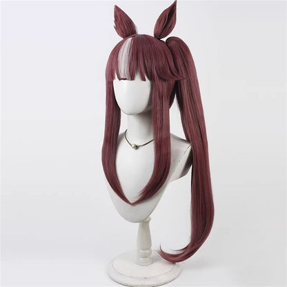 【In Stock】Game Umamusume:Pretty Derby Cosplay ラッキーライラック Lucky Lilac Cosplay Wig With Ears and Tail