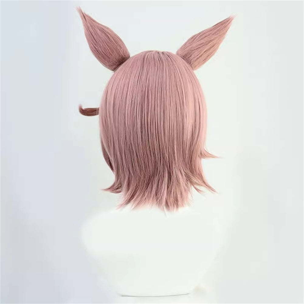 【In Stock】Game Umamusume:Pretty Derby Cosplay ナリタタイシン Narita Taishin Cosplay Wig With Ears and Tail
