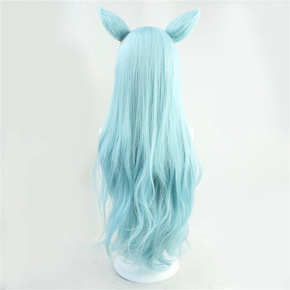 【In Stock】Game Umamusume:Pretty Derby Cosplay メジロアルダン Mejiro Ardan Cosplay Wig With Ears and Tail