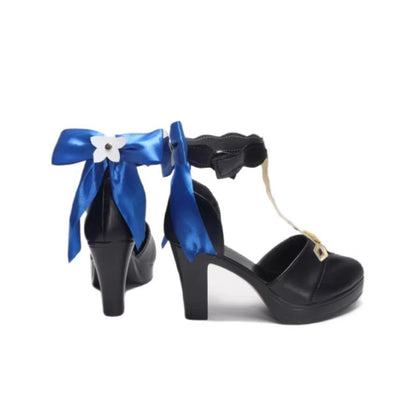 Game Genshin Impact Cosplay Twilight Blossom Ganyu Cosplay Shoes