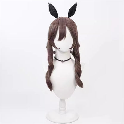 【In Stock】Game Umamusume:Pretty Derby Cosplay ジェンティルドンナ Gentildonna Cosplay Wig With Ears and Tail