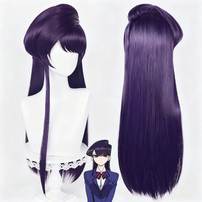【In Stock】Anime Komi Can't Communicate Cosplay こみ しょうこ Komi Shouko Cosplay Wig