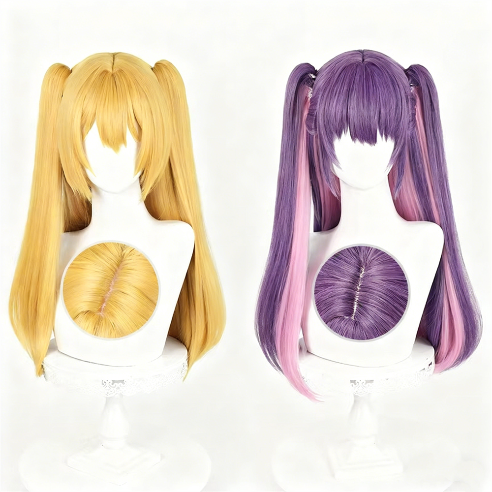 【In Stock】Anime 2.5 Dimensional Seduction Cosplay Lilysa Amano & Mikari Tachibana Cosplay Wig