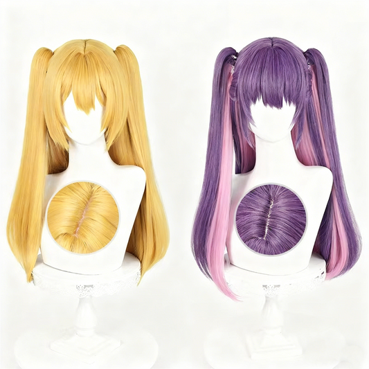 【In Stock】Anime 2.5 Dimensional Seduction Cosplay Lilysa Amano & Mikari Tachibana Cosplay Wig