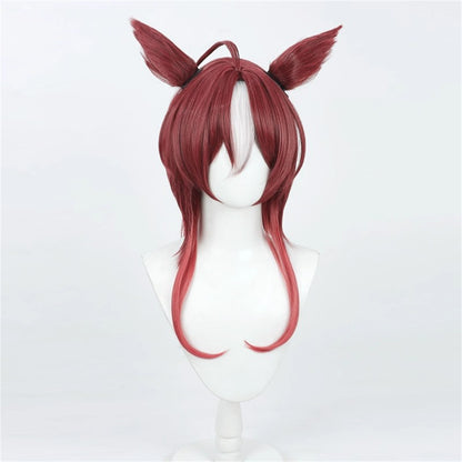 【In Stock】Game Umamusume:Pretty Derby Cosplay ダーレーアラビアン Darley Arabian Cosplay Wig With Ears and Tail