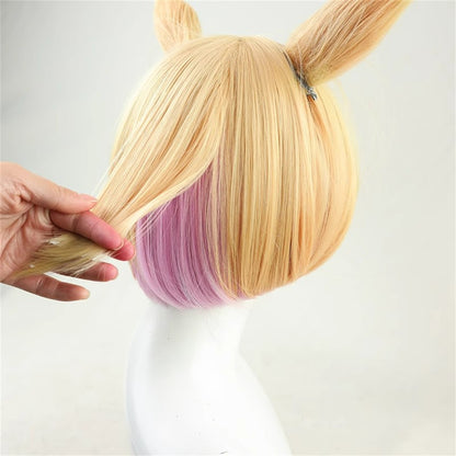 【In Stock】Game Umamusume:Pretty Derby Cosplay リトルココン Little Cocon Cosplay Wig With Ears and Tail