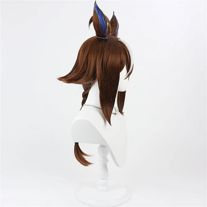 【In Stock】Game Umamusume:Pretty Derby Cosplay Epiphaneia Cosplay Wig With Ears and Tail